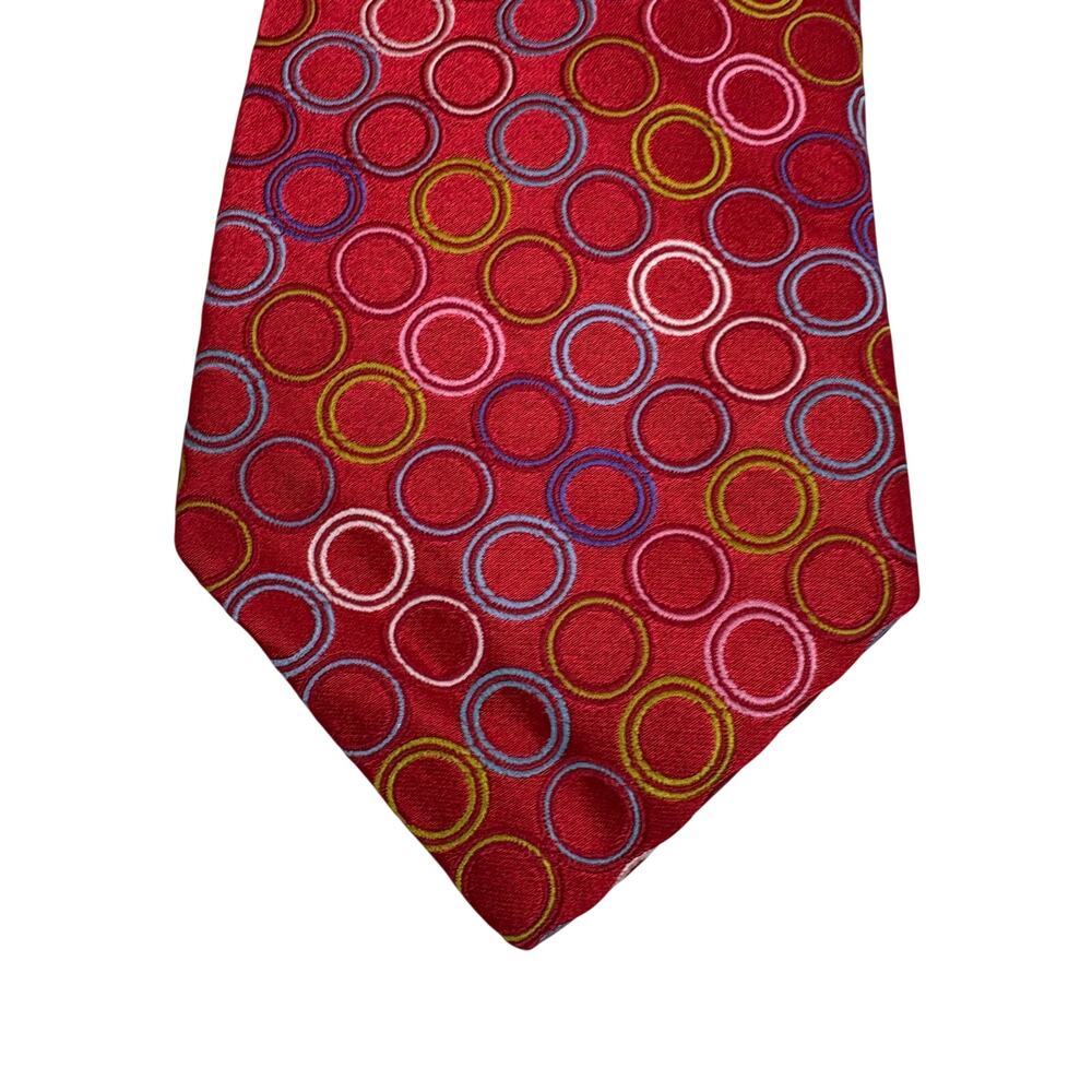 Ted Baker Silk Ties LOT 4 Geo Mid Mod Stripe Dot Paisley Classic Old Money Suit - Picture 2 of 6